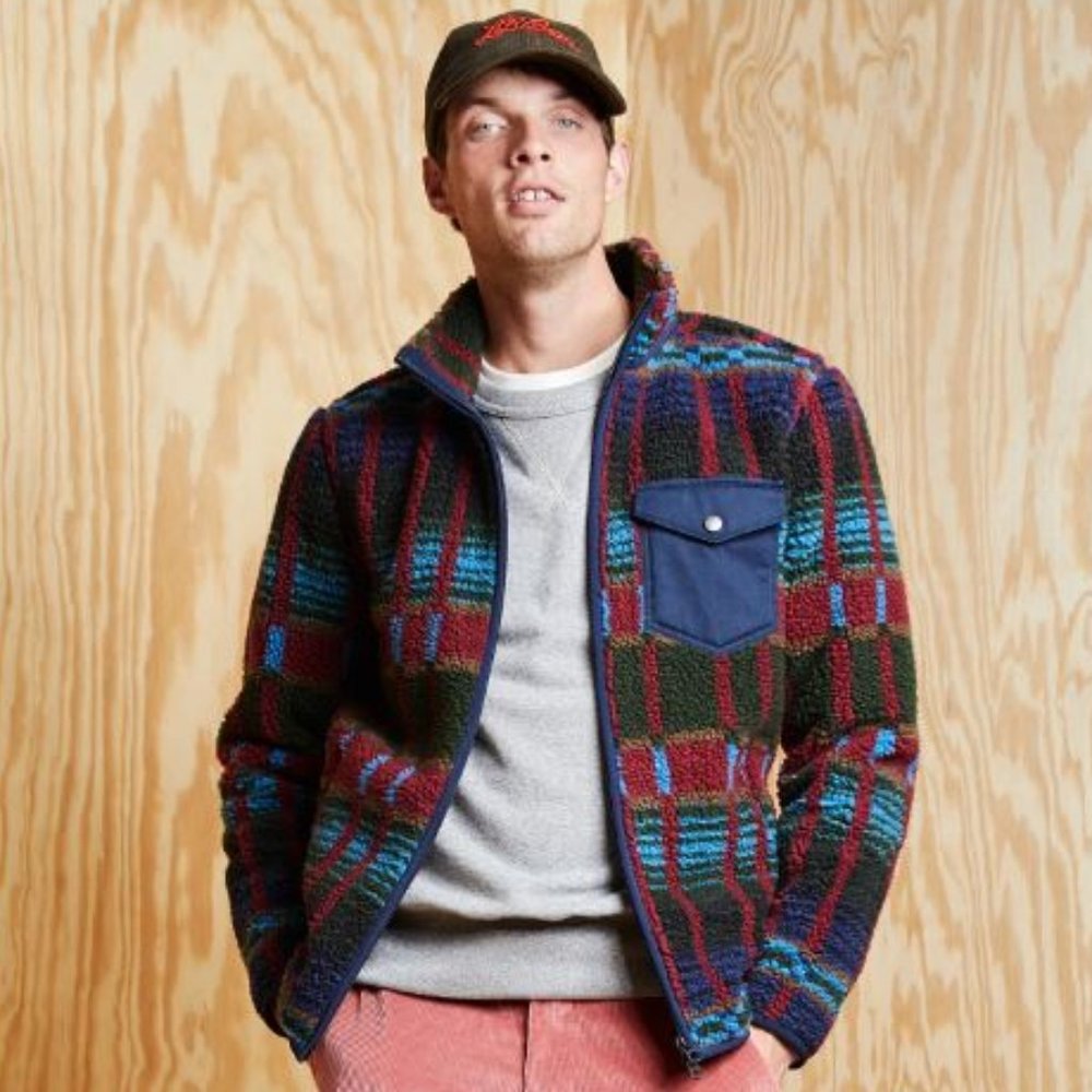 L.L.BEAN x TODD SNYDER Hi-Pile Sherpa Fleece Jacket - Picture 12 of 13